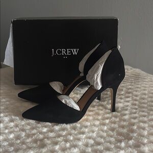 J. Crew Women's Black Heels